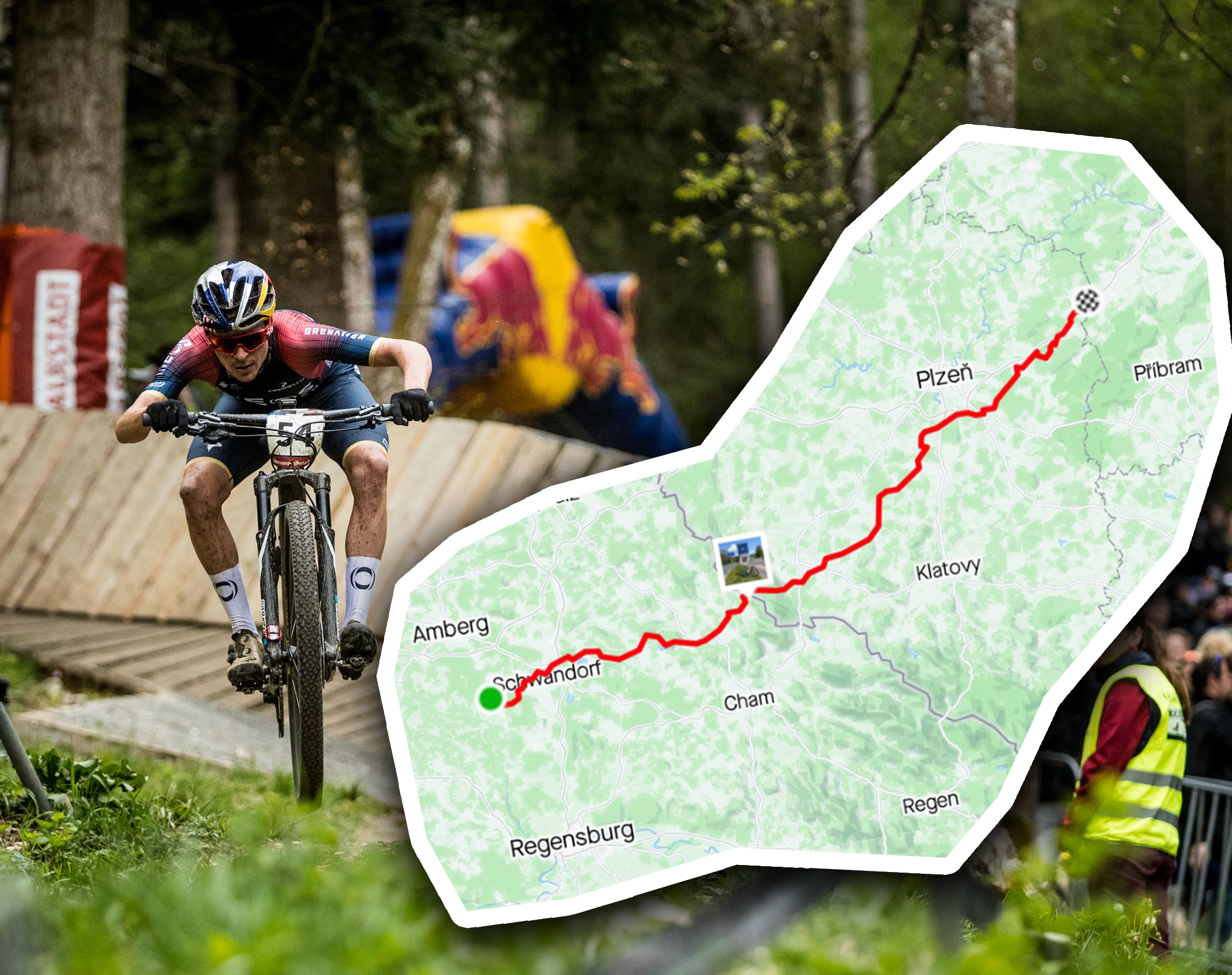 Tom Pidcock mit dem Rad zur Arbeit: 190 km Ride von Weltcup zu Weltcup