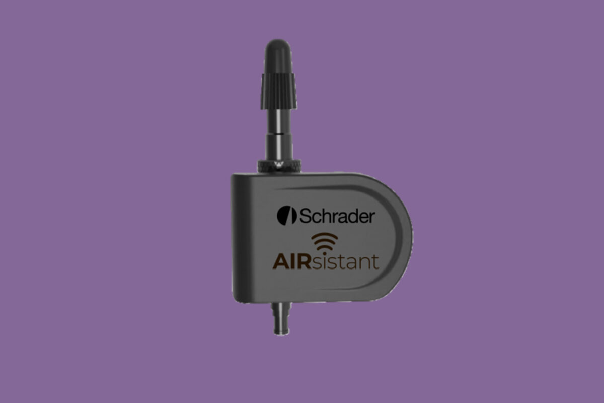 Neuer Schrader Airsistant: Bike-Luftdrucksensor der Ventilerfinder