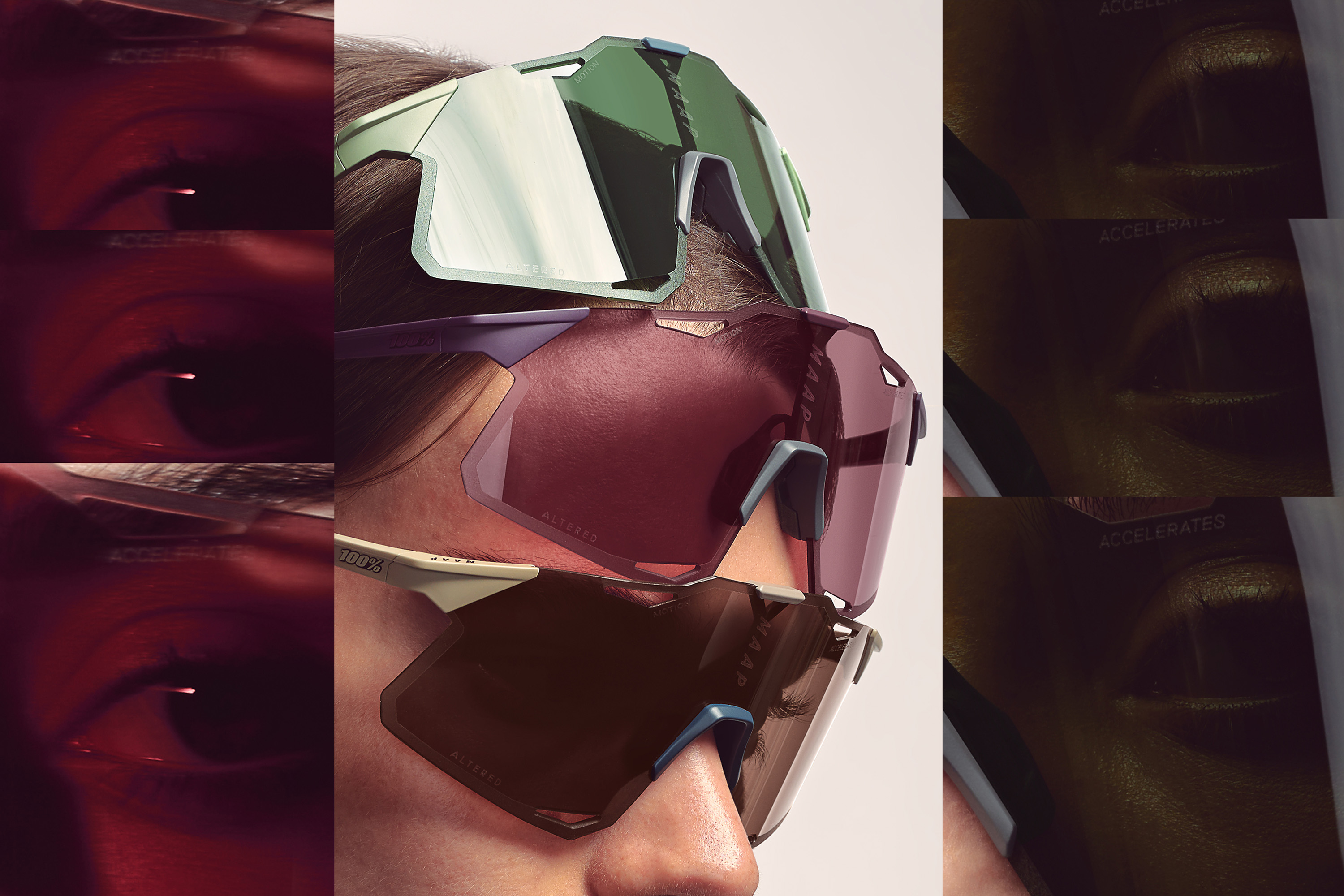 Maap x 100% Kollaboration: Hypercraft Brillen in neuen Farben