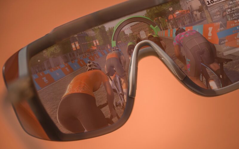 Neue VR-Brille für Zwift und Co: Indoor-Cycling-Welt für Draußen!