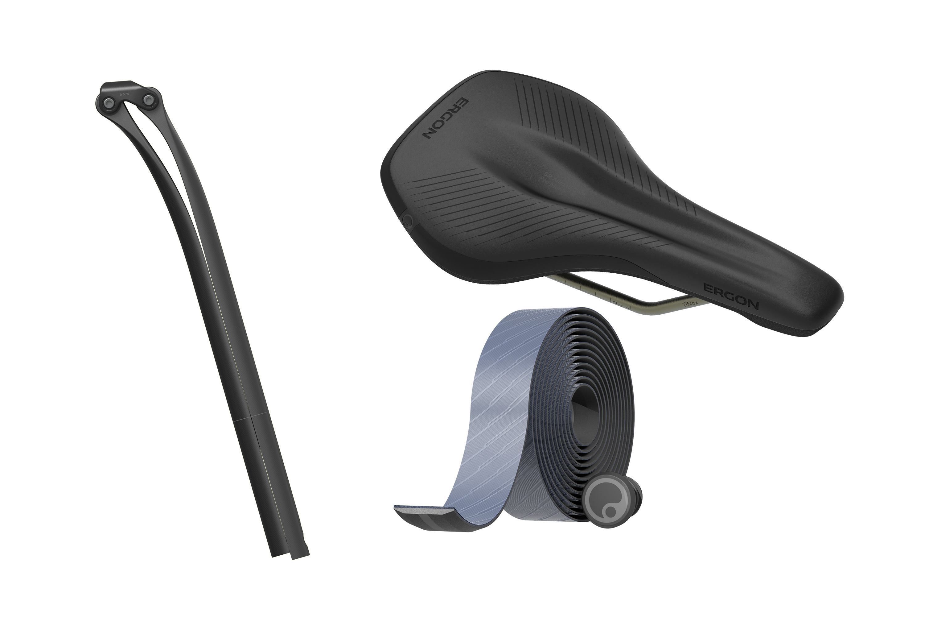 Adventsverlosung für WBR [Gewinn 5/7, Woche 4]: Ergon All-Road-Set mit Sattel, Lenkerband und Sattelstütze