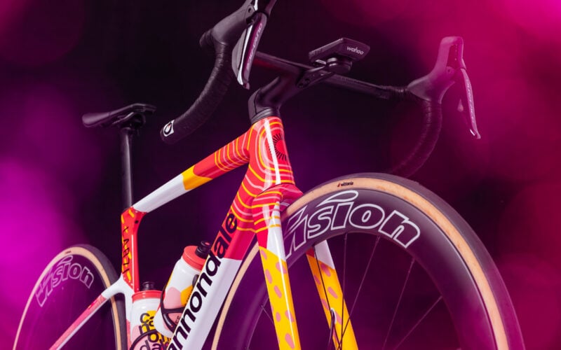 World Tour Bikes 2024 –  EF – Easy-Post: Cannondale SuperSix Evo fresh made