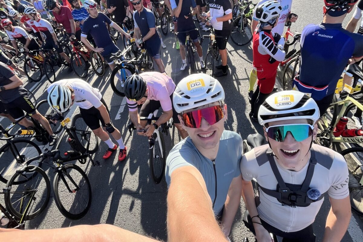 Eschborn Frankfurt: Auf dem Gravelbike beim ersten Straßenrennen