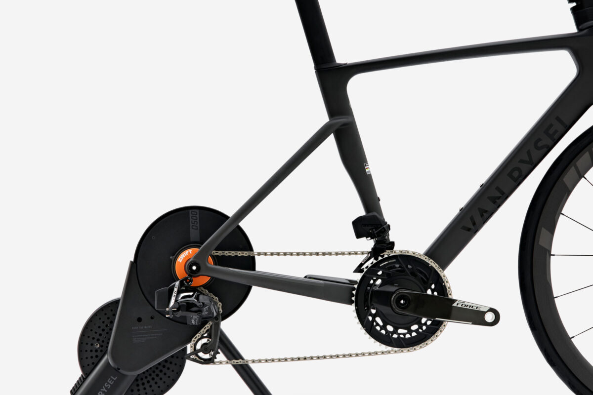 Van Rysel Hometrainer mit neuen Zwift Cog: Indoor-Training leicht gemacht